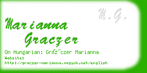 marianna graczer business card